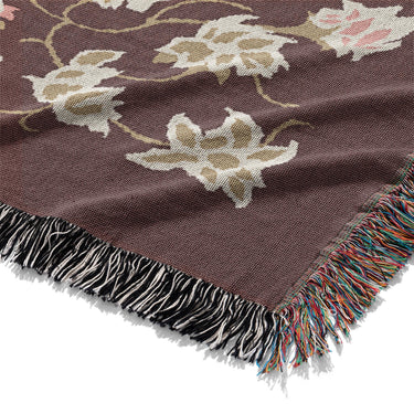 Fenwick Maroon & Gold Mockup Woven Detail