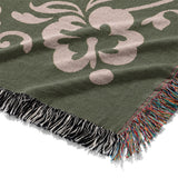 Annette Green & Coral Mockup Woven Detail