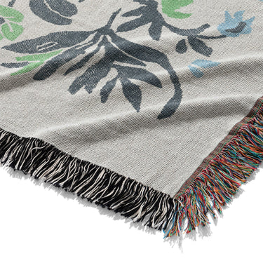 Corriana Blue & Green Mockup Woven Detail