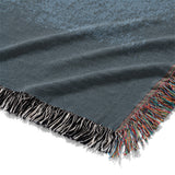 Micah Watercolor Blue & Green Mockup Woven Detail