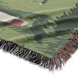 Out on the Links Mockup Woven Detail