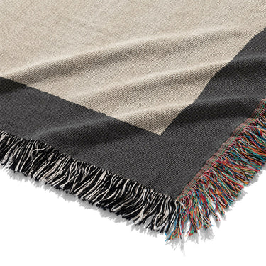 Esteban Ivory & Black Mockup Woven Detail