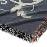Belinda Navy & Ivory Mockup Woven Detail