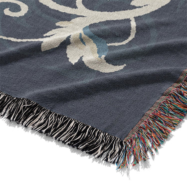 Belinda Navy & Ivory Mockup Woven Detail