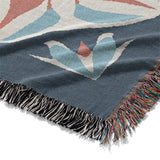Elliot Blue & Orange Mockup Woven Detail