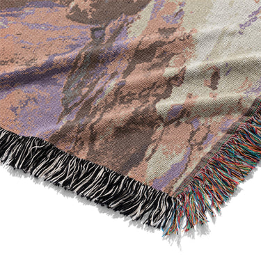 The Great Salt Lake of Utah by Thomas Moran Mockup Woven Detail