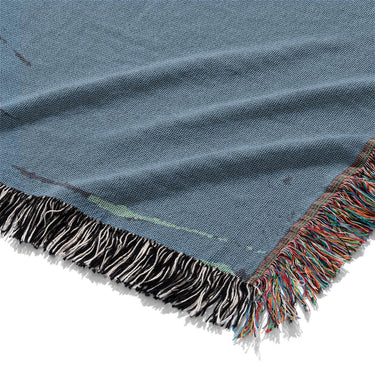 Tethys Navy & Seafoam Mockup Woven Detail