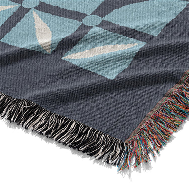 Remy Navy Blue Mockup Woven Detail