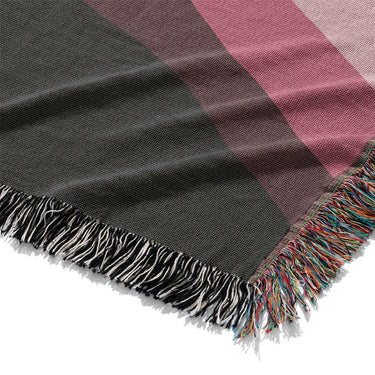 Sinuous Maroon Monochrome Mockup Woven Detail