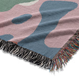 Concetta Pink Green & Purple Mockup Woven Detail
