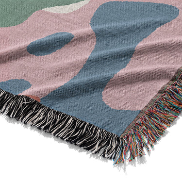Concetta Pink Green & Purple Mockup Woven Detail