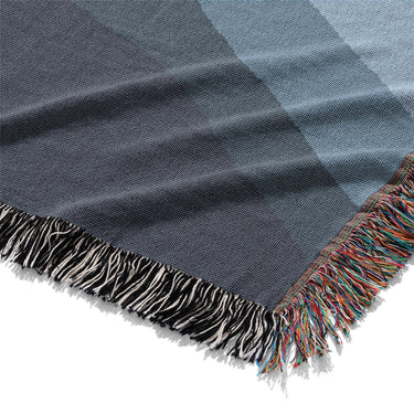Sinuous Navy Monochrome Mockup Woven Detail