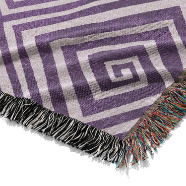 Hoffman Purple Mockup Woven Detail