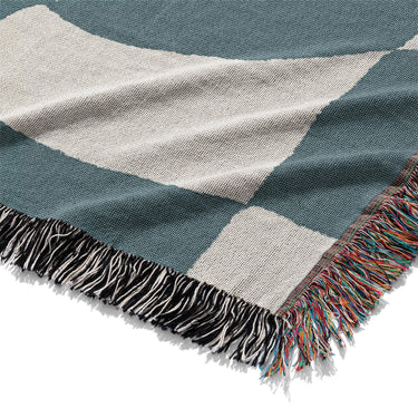 Twyla Checkered Aquamarine Mockup Woven Detail