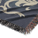 Barnaby Navy Mockup Woven Detail