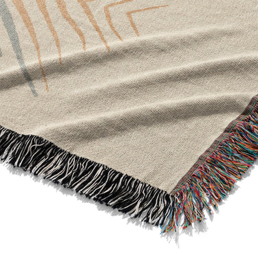 Loxcie Ivory & Blue Mockup Woven Detail