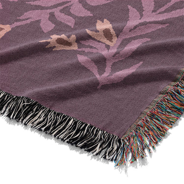 Flamingo Friends Purple Mockup Woven Detail