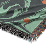 Acid Burn Teal & Orange Mockup Woven Detail