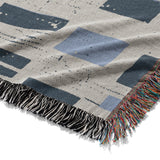 Milo Blue & Green Mockup Woven Detail