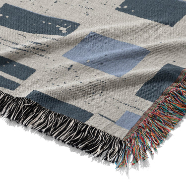 Milo Blue & Green Mockup Woven Detail