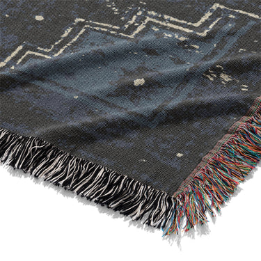 Montezuma Navy Mockup Woven Detail