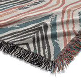 Boden Orange & Blue Mockup Woven Detail