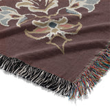 Miriam Navy & Burgandy Mockup Woven Detail