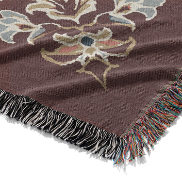 Miriam Navy & Burgandy Mockup Woven Detail