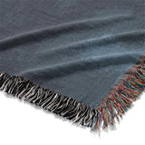 Andromeda Watercolor Navy Mockup Woven Detail