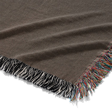 Keanu Watercolor Dark Brown Ombre Mockup Woven Detail