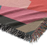 Baxter Pink Multicolor Mockup Woven Detail