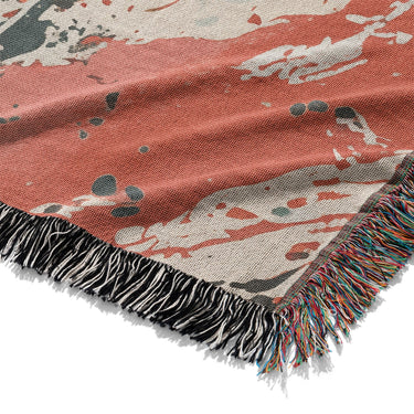 Colin Paint Splatter Multicolor Mockup Woven Detail