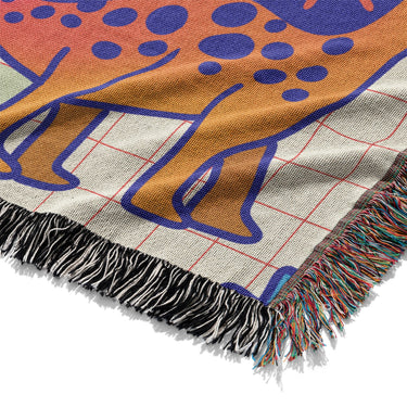 Doodle Dinos Mockup Woven Detail