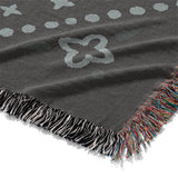 Durand Charcoal Grey Mockup Woven Detail