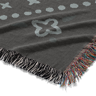 Durand Charcoal Grey Mockup Woven Detail