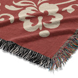 Annette Red & Ivory Mockup Woven Detail