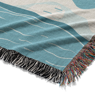 Arctic Penguins Mockup Woven Detail