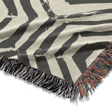 Torrance Black & Ivory Mockup Woven Detail