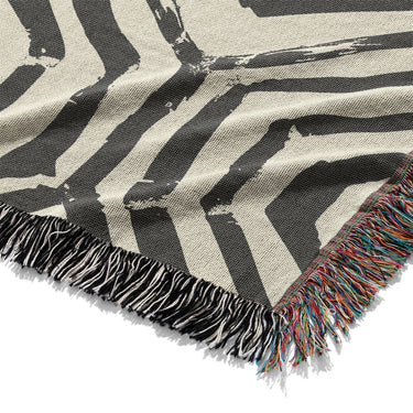 Torrance Black & Ivory Mockup Woven Detail