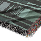 Ojai Blue & Green Mockup Woven Detail