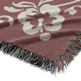 Annette Red & Ivory Mockup Woven Detail