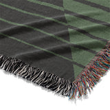 Euclid Black & Green Mockup Woven Detail