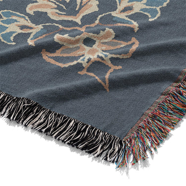 Miriam Navy & Gold Mockup Woven Detail