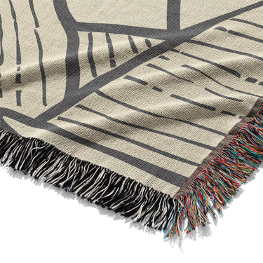 Harlan Ivory & Black Mockup Woven Detail