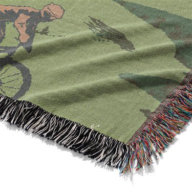 Mountain Bike Park Mockup Woven Detail
