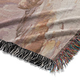 The Great Salt Lake of Utah by Thomas Moran Mockup Woven Detail