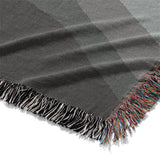 Sinuous Grey Monochrome Mockup Woven Detail