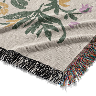 Corriana Green & Purple Mockup Woven Detail