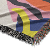 Umberto Black Multicolor Mockup Woven Detail