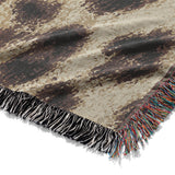 Cheetah Hide Print Mockup Woven Detail